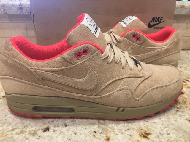 nike air max 1 tan