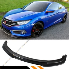 FOR 2016-2018 10TH GEN HONDA CIVIC X FC FRONT BUMPER LIP SPLITTER - JDM VER.2