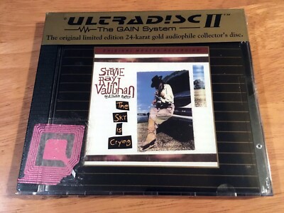 GOLD CD Stevie Ray Vaughan / The Sky Is～ Stevie Ray Vaughan The Sky Is Crying MFSL Gold CD Sealed Ultradisc