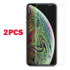 2pcs Tempered Glass Screen Protector Tempered Film For iPhone 13 14 15 Plus Pro