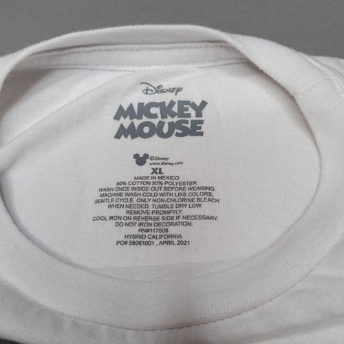 Disney Mickey Mouse Shirt Girls Extra Large White Tie Dye Shorts Shoes Pose 2021 - Picture 5 of 9