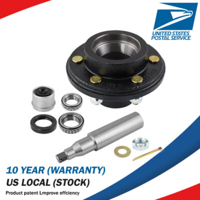 6 x 5.5'' Replacement Idler Round Spindle #42 fits Dexter ALKO Axis Spindle 6000#