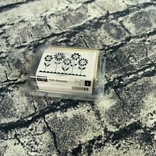 Stampin' Up HELLO BLOSSOMS Wood Mount Rubber Stamp 123102