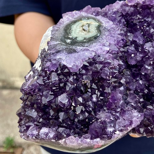 3,4 Pfund Natürlicher Amethyst Höhle Quarz Kristall Cluster Mineral Kristall - Bild 3 von 17