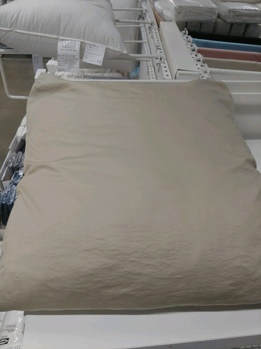 Neu IKEA NATTJASMIN beige 26" x 26" Kissenbezug 310TC - Bild 4 von 7