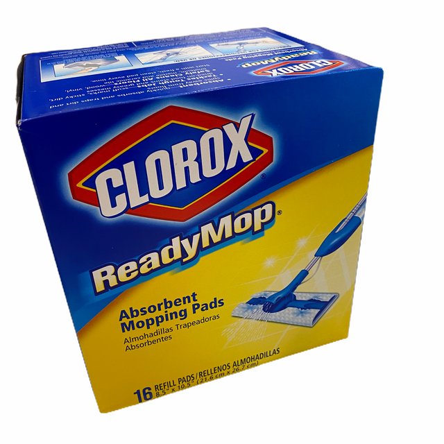 Clorox ReadyMop Ready Mop Mopping Pads 16 Refill Pads FAST for sale