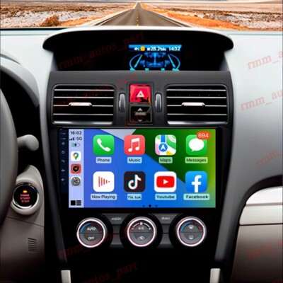 For Subaru WRX STI 2014-2015 Apple CarPlay Android 13 Car Stereo Radio GPS WIFI