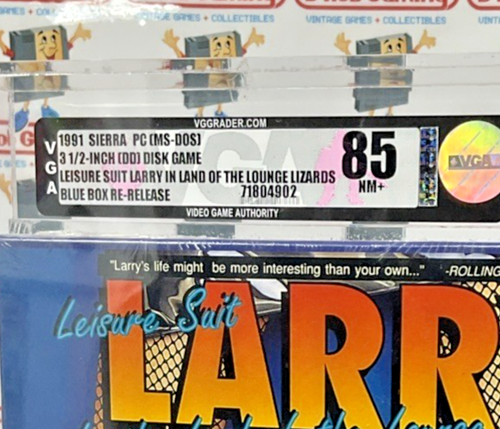 Leisure Suit Larry 1 Land Lounge Lizards IBM-PC MS-Dos New Sealed VGA WATA CGC - Picture 2 of 18