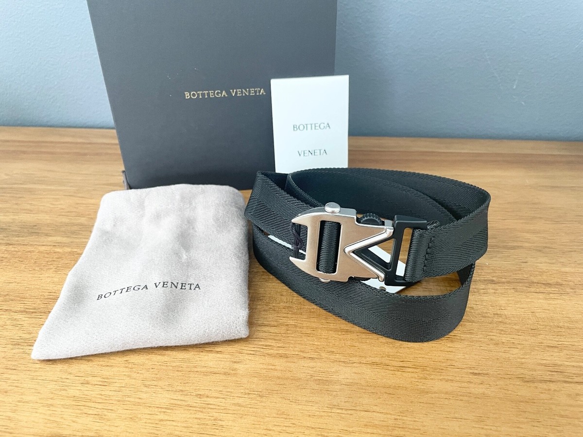 Bottega Veneta Women's/Unisex Nylon Black Belt 657166, Italy