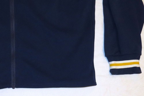 vtg SC DIAMOND LOGO Navy Track Jacket MED 60s/70s sports team school (38-40) M - Bild 5 von 6