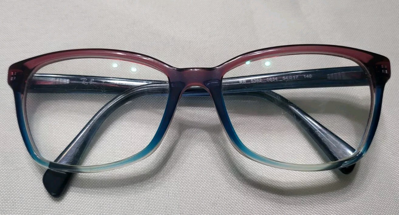Ray-Ban Eyeglasses Frames RB 5362 5834 Blue Red 54-17-140 7366