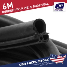 Rubber Seal Edge Trim Strip Lok Embellish Car Door Anti-noise Weatherstrip 236''