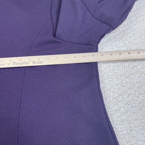 Studio 1940 Blazer Damen Größe 26W lila 3/4 Ärmel Karrierejacke große Knöpfe - Bild 10 von 12