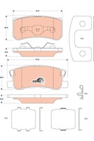 Jeep T. Compass/Patriot BremsbelÄGe 2.0-2.4 06-
