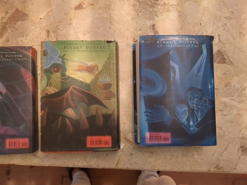 J K Rowling lot of 3 FIRST AMERICAN EDITION Harry Potter books Years 3, 4, and 5 - Picture 4 of 12