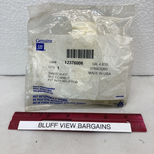 Genuine Power Brake Booster Flow Switch Kit with Seal 12376006 - Foto 2 di 4