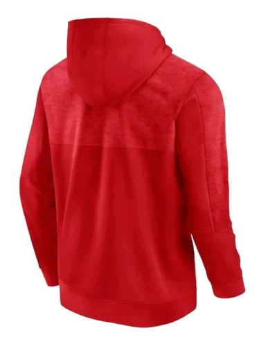 Wisconsin Badgers University Red Team Pullover Hoodie Football Sz XL - Picture 17 of 18