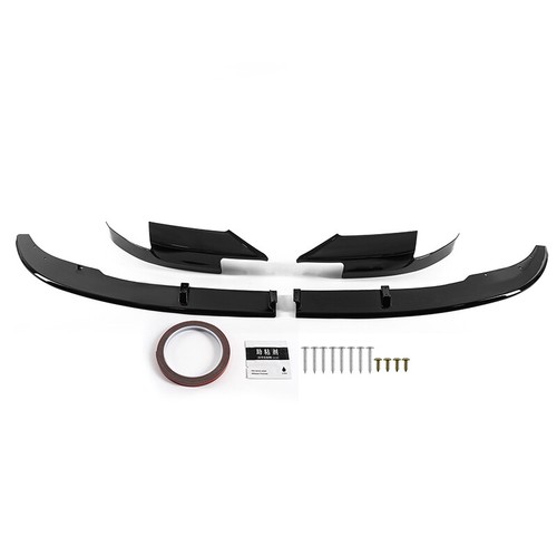 Gloss Front Bumper Lip Diffuser Splitters Body Kit For BMW F10 5 Series 2011-16 - Bild 5 von 12