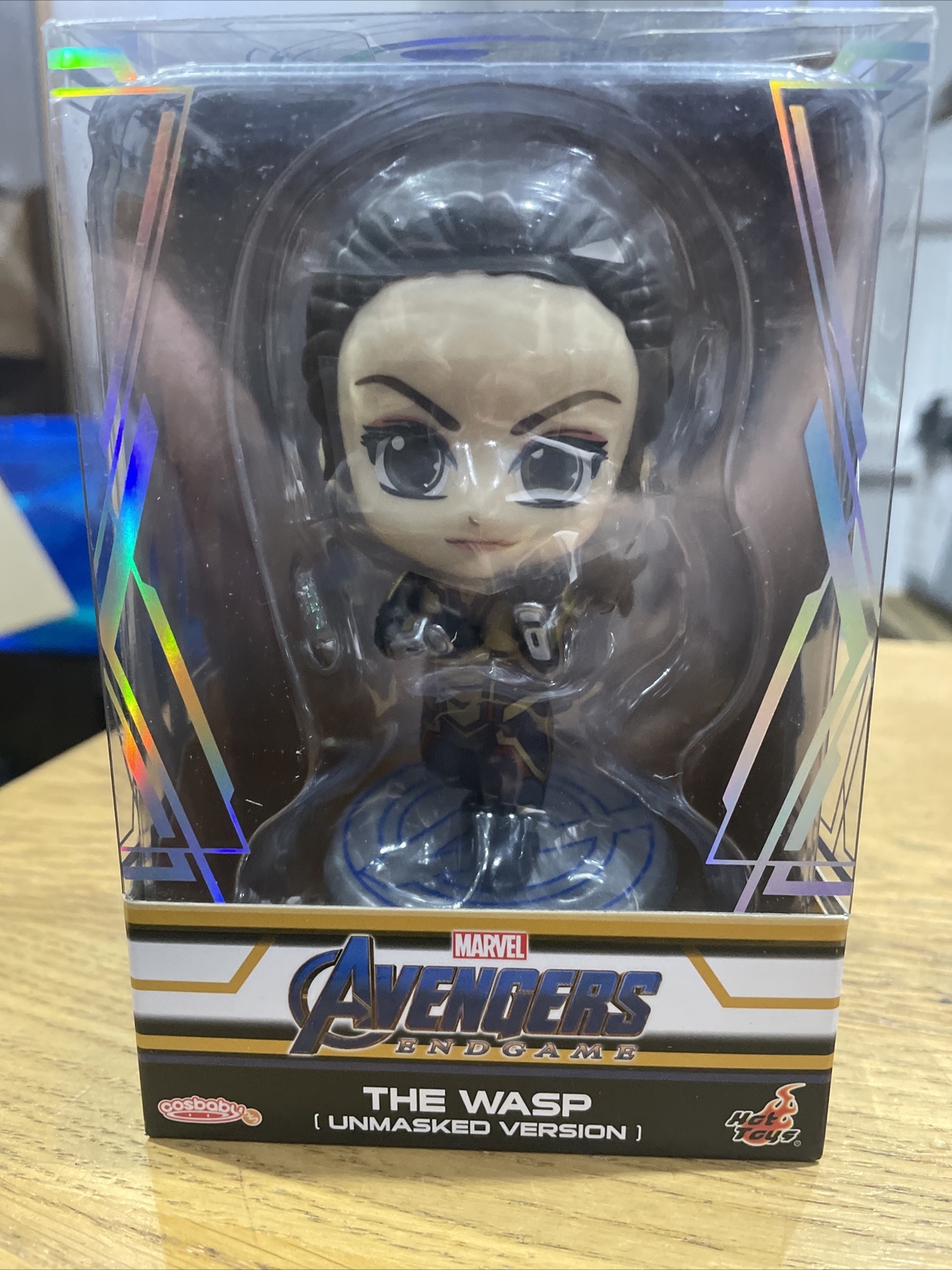 Hot Toys Cosbaby The Wasp Unmasked Endgame Avengers Version Figure Bobble Head