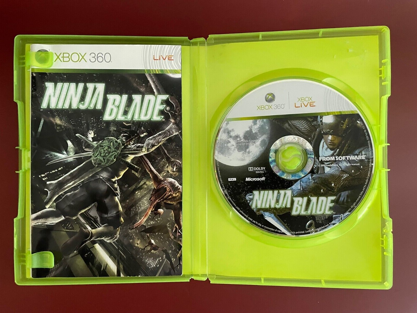 xbox 360 NINJA BLADE Game (Works On US Consoles) REGION FREE PAL English  Version 882224746038 | eBay
