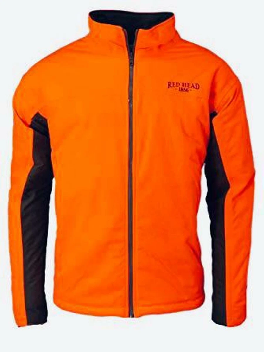 Mens Ex RedHead Blaze Inside Fishing Hunting Work Tech Windproof Fleece  Jacket