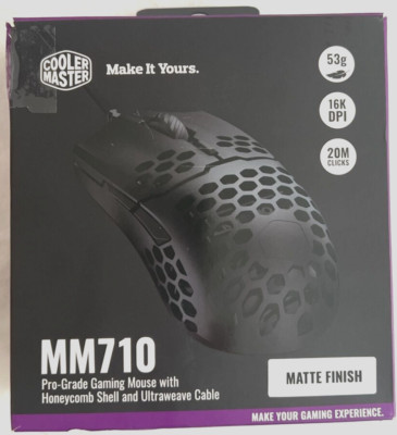 Cooler Master MM710 (MM710KKOL1) Wired Gaming Mouse