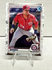 2020 Bowman Chrome Prospects Card #BCP-71 Drew Mendoza Washington Nationals