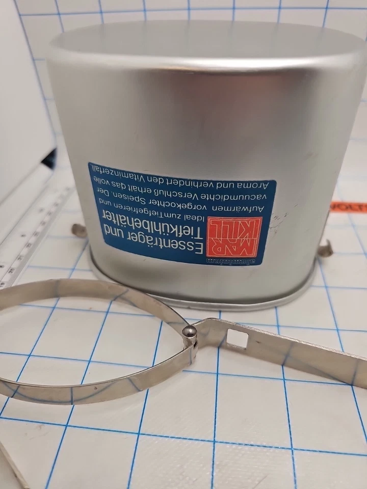 MARKILL Aluminum Food Container W/Tension Lock Handle GERMAN MADE Prepping - Image 4 of 4