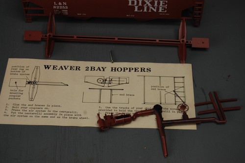 Kit Hppper Weaver calibre en O Louisville y Nashville Dixie Line 36' offset - Imagen 2 de 7