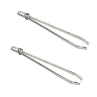 2 Pcs Bodkin Threader Metal Easy Pull Drawstring Threader for Sewing Accessories