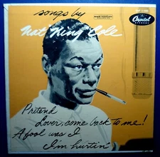 NAT KING COLE - SONGS BY NAT KING COLE (CAPITOL RECORDS EAP 1-500) 1954 EP