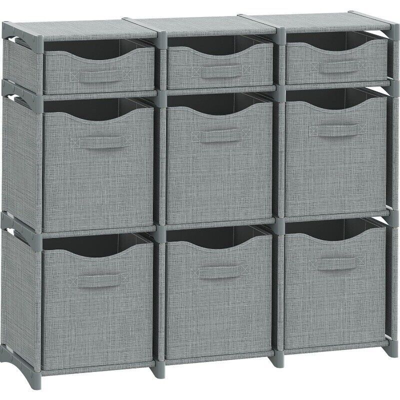9 Cube Closet Organizers Includes All Storage Cube Bins W/Drawers Room Organizer