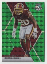 2020 Panini Mosaic Green Prizm Landon Collins Washington Redskins #199