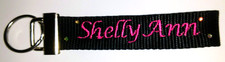 Colorful Hands Free embroidered KEY CHAIN WRISTLET - Design your Own