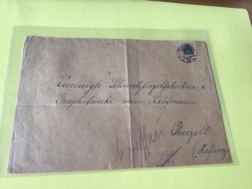 Germany Berlin 1918 Large Stamps cover wrapper Ref 53810 - 第 1/2 張圖片