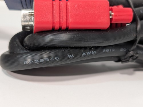 Chinglung E238846 Low Voltage Vintage Computer to Monitor Connector Cable 30V - 第 9/10 張圖片