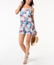 Miken Juniors' Printed Pom Pom Cover-Up 28 Size M  10B 823 NEW