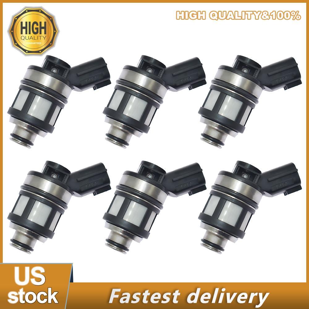 6PCS Fuel Injectors JS231 For 20012004 Nissan Frontier Supercharged 3