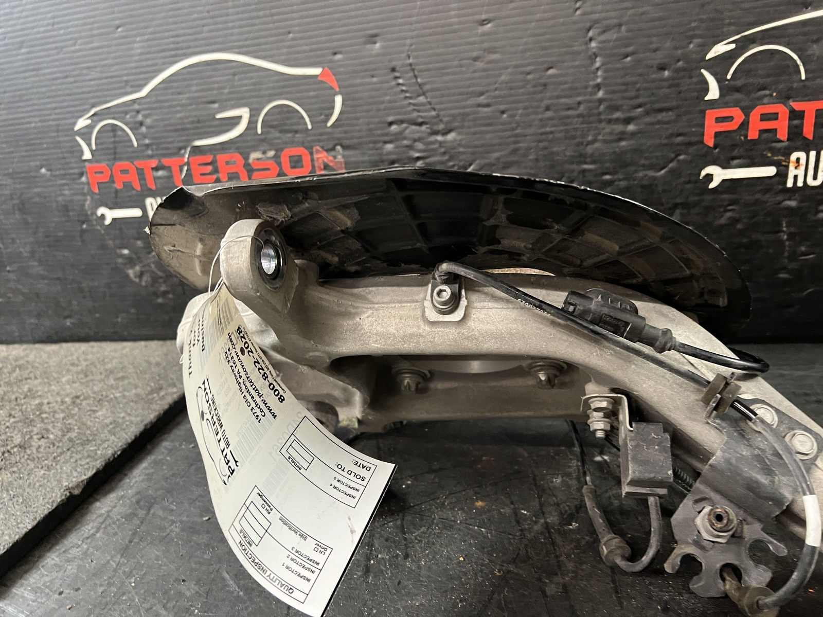 17-22 MASERATI QUATTROPORT FRONT DRIVER LEFT SPINDLE STEERING KNUCKLE