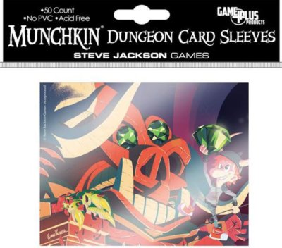 Munchkin Dungeon Card Sleeves (60ct) Game Plus Products / HCD GAMING SUPPLY  NEW | eBay