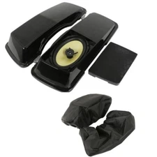 Saddlebag Lids W/6x9" Speakers Fit For Harley Touring Electra Road Glide 94-13