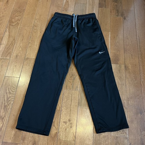 Mens Nike Therma Fit Sweatpants Black Sz M/ 30” Inseam
