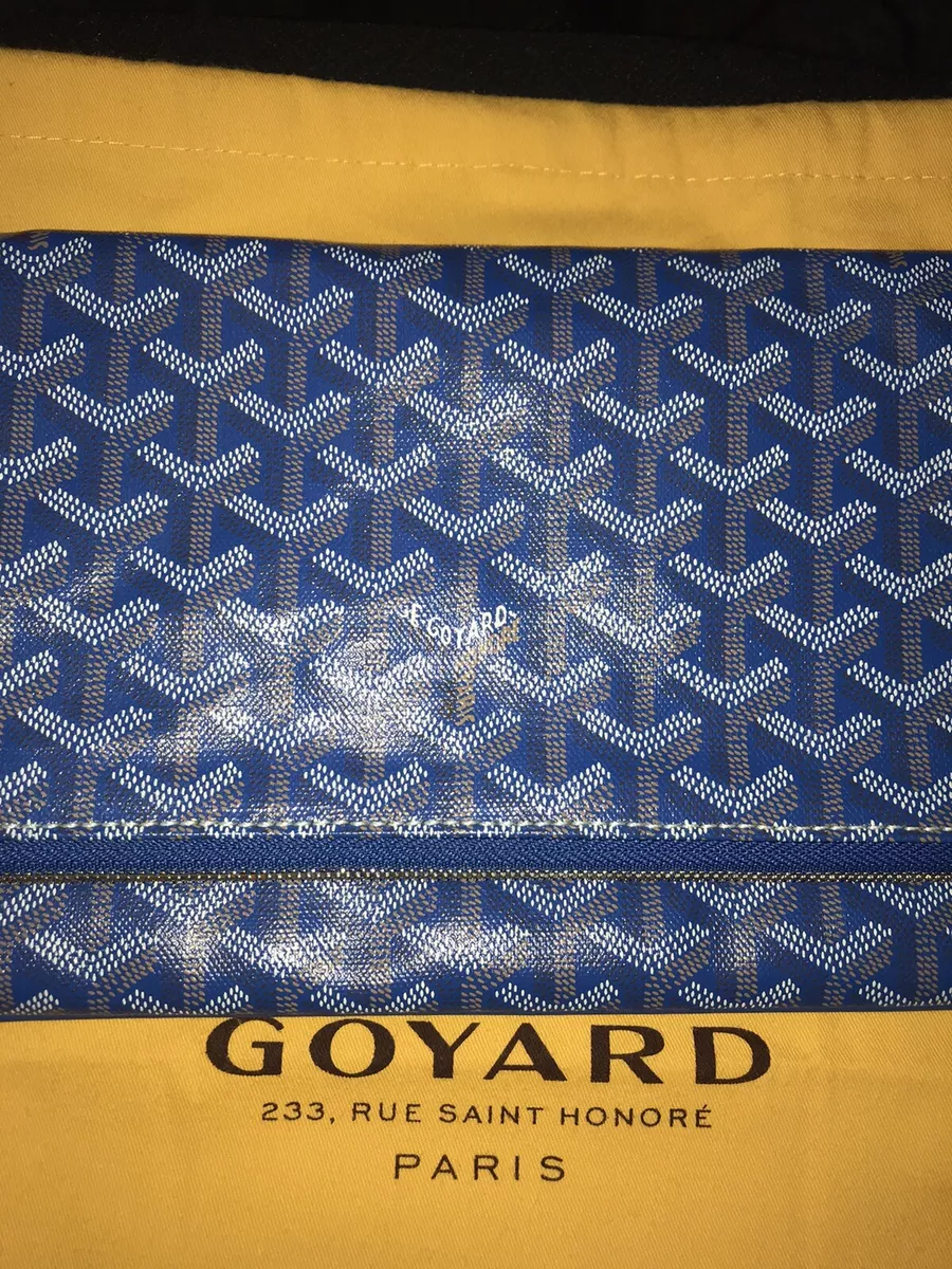 pochette a main goyard senat mm en toile noire