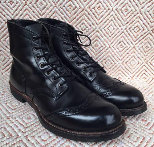 Red Wing #8126 Black Brogue Iron Ranger 