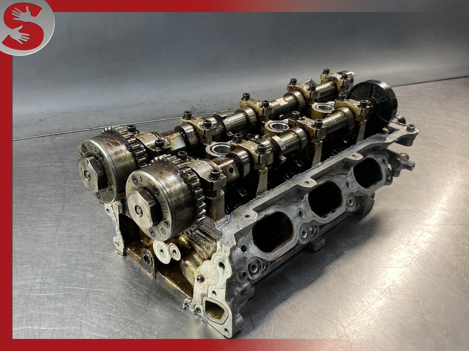 MASERATI GHIBLI 3.0L V6 ENGINE MOTOR RIGHT CYLINDER HEAD W/ CAMSHAFT OEM 2014-16