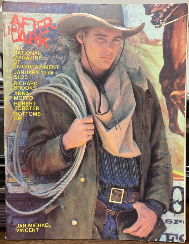 After Dark Magazine January 1975 - Jan-Michael Vincent