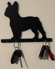 Choose Your Color - French Bulldog Key Chain Holder, Rack Wall Mount 3D Printed