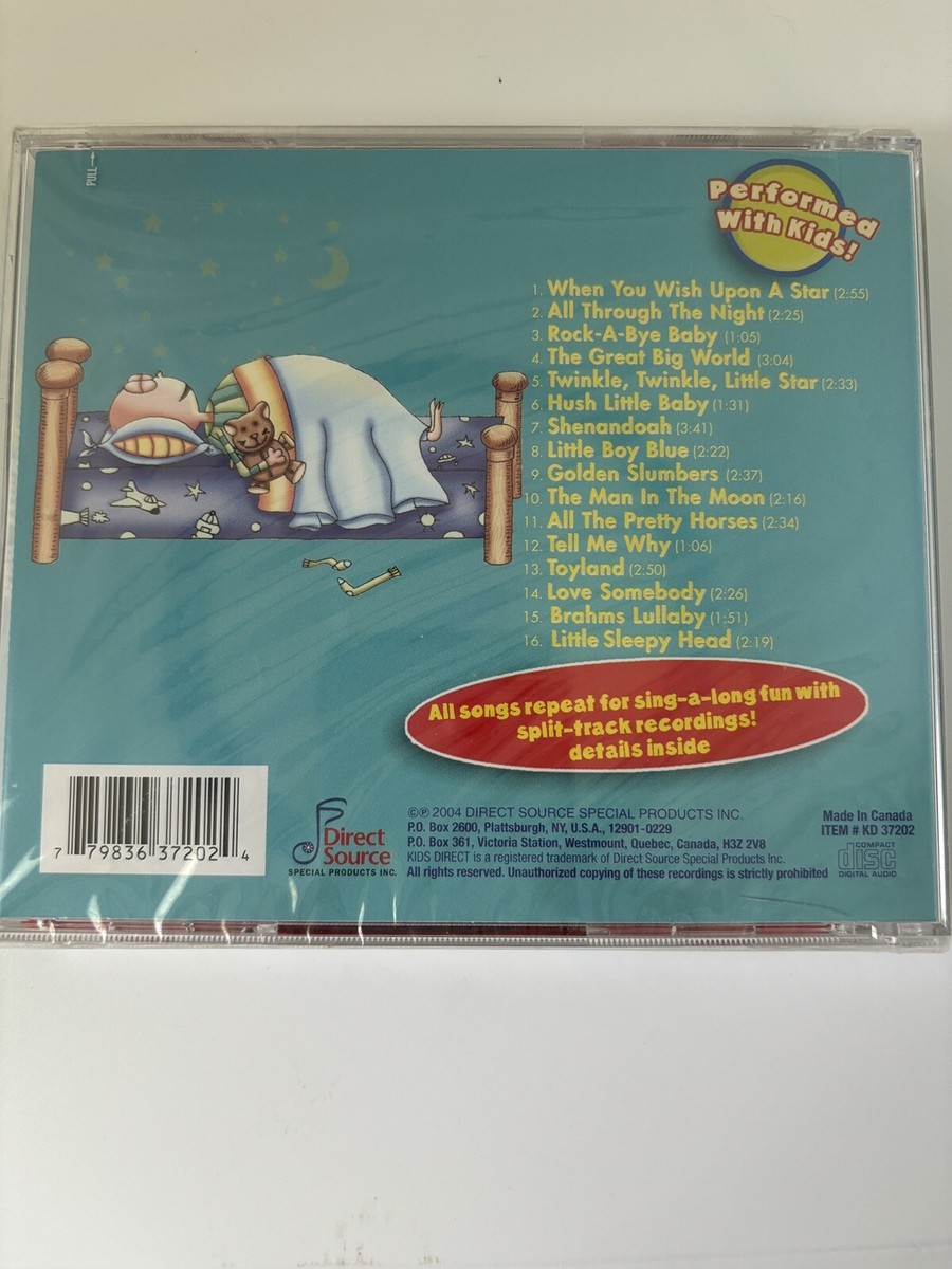 Bed Time Classics CD by Kids Direct, lyrics included, 16 songs for