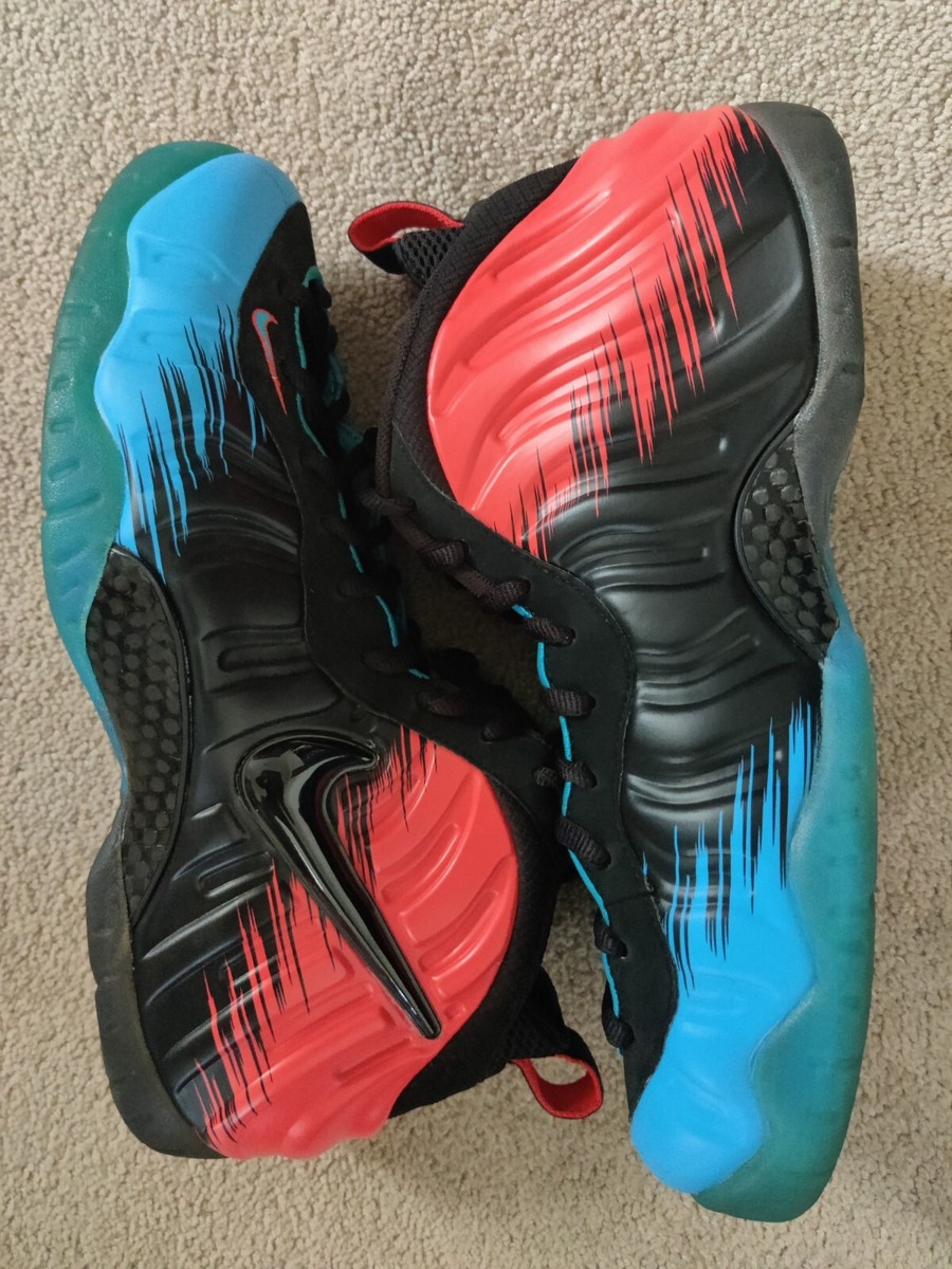 Size 12 Nike Air Foamposite Pro Spider-Man condition