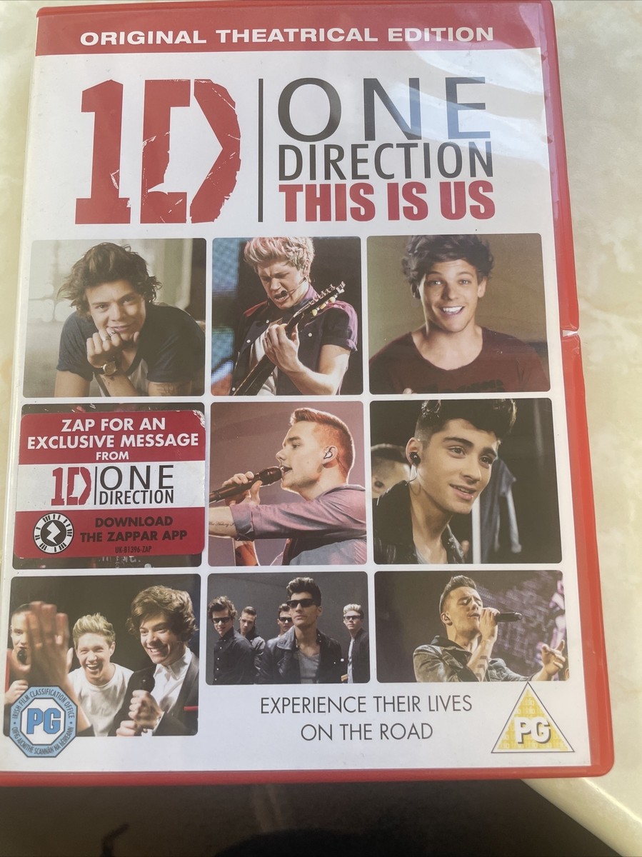 One Direction: This Is Us (DVD, 2013) UK